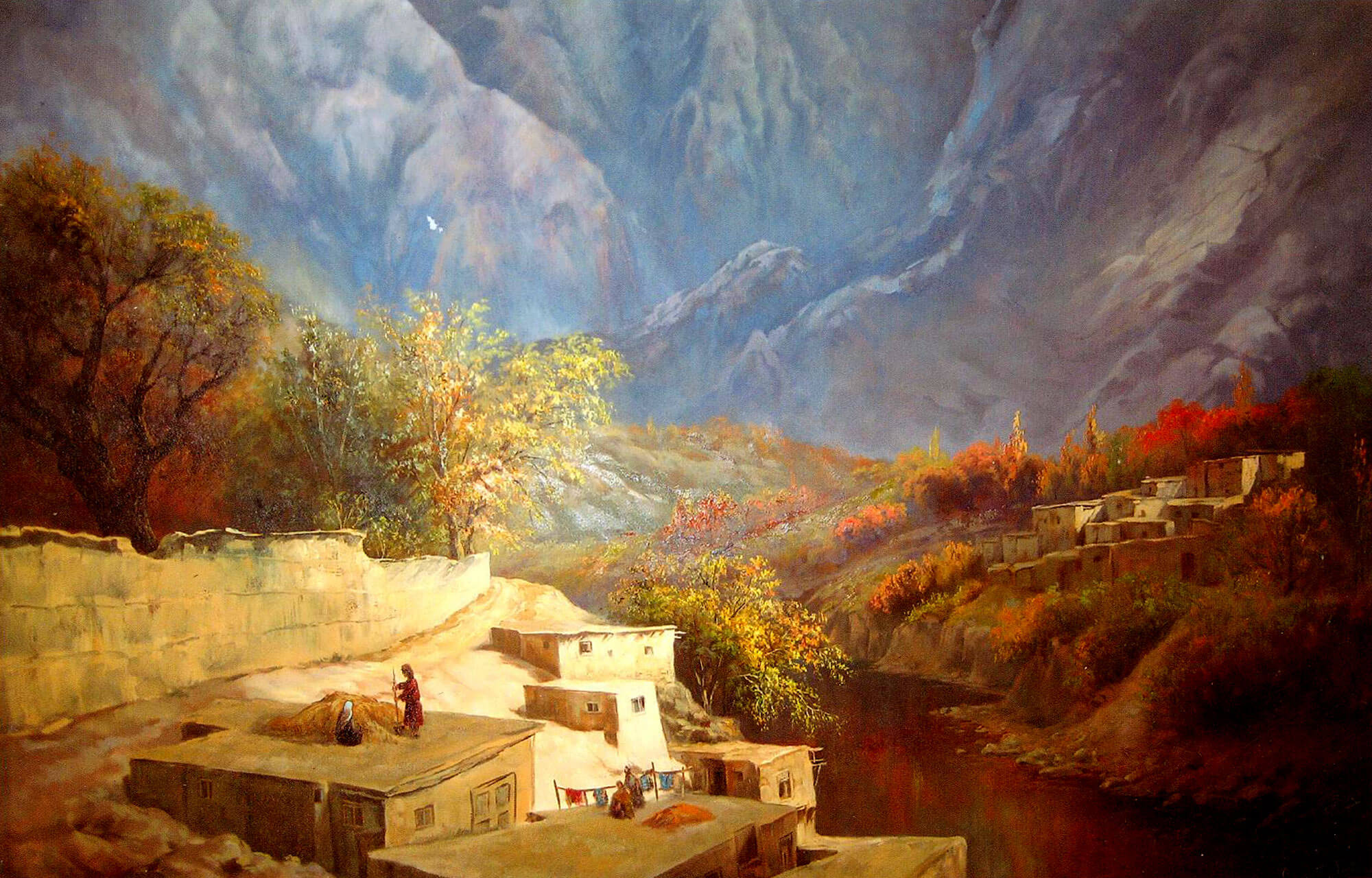 A village of Afghanistan